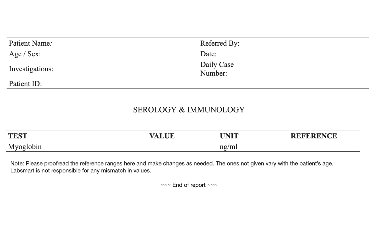 Myoglobin word sample image