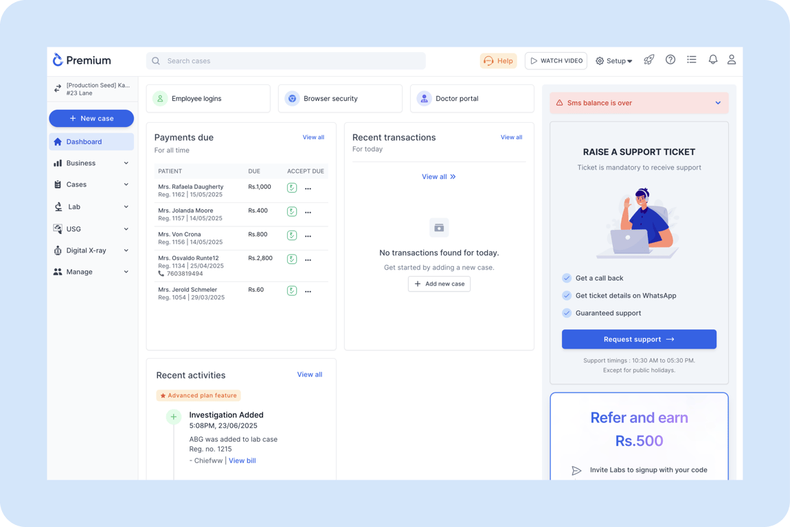 Labsmart UI image