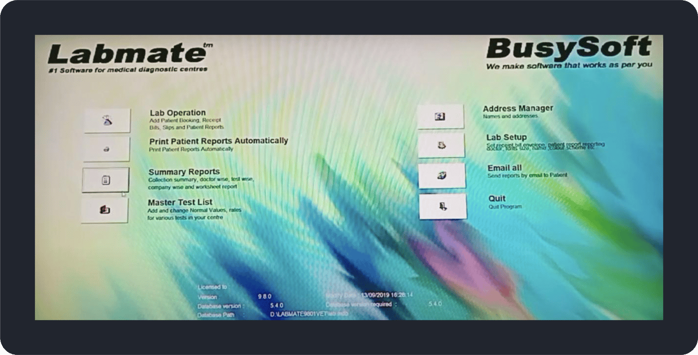 Labmate UI image