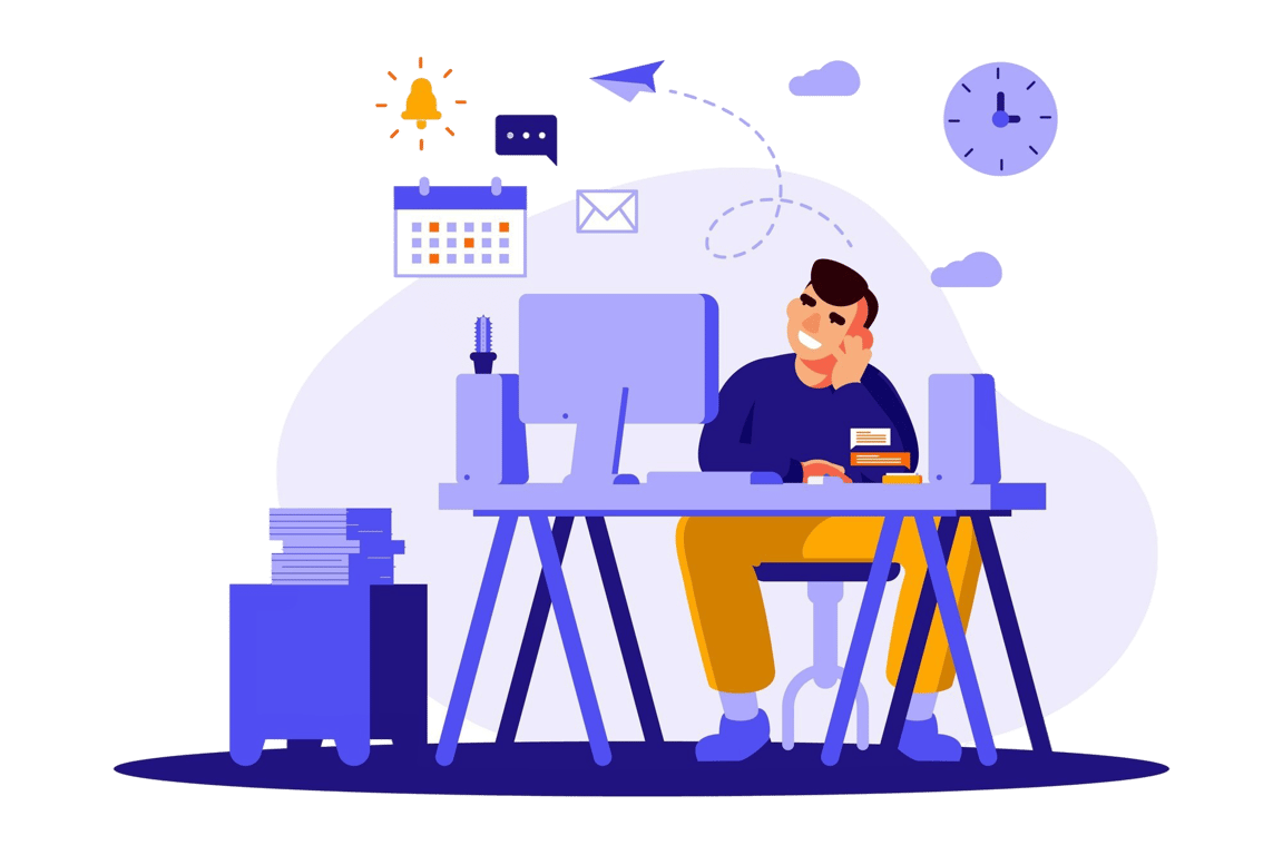 Online work image